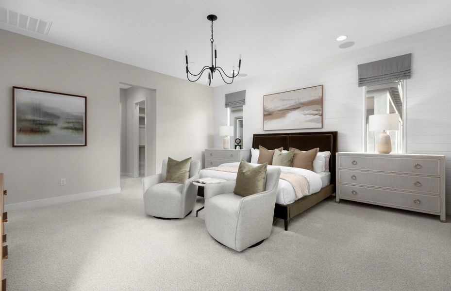 Representative furnished interior of a home built from the Voyage by Pulte Homes in Saguaro Reserve - Majesty, Marana (Image 12).