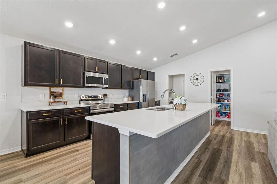 Furnished interior view inside a new home in , Zephyrhills (Image 16).