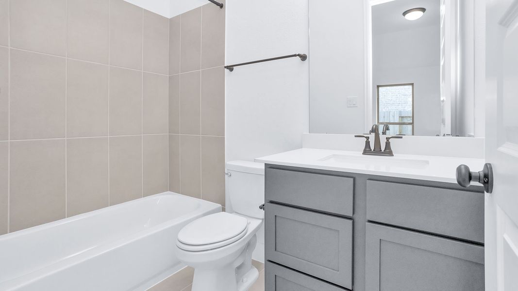 Furnished interior view inside a new home in The Grand Prairie, Hockley (Image 10).