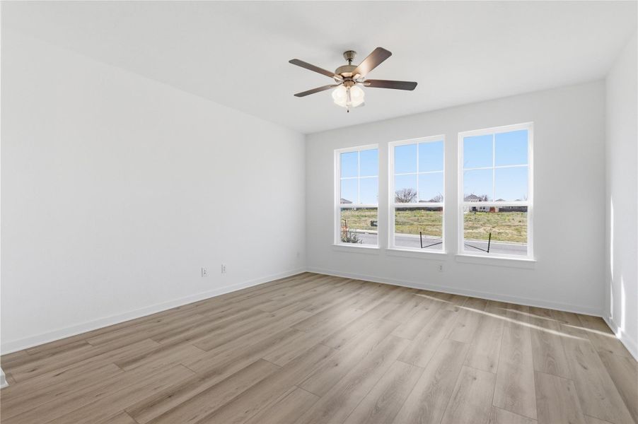 Spacious, unfurnished interior of a new home in Infinity Square, Kyle (Image 25).