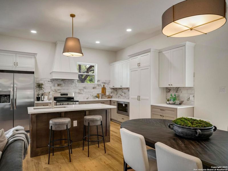 Furnished interior view inside a new home in , San Antonio (Image 17). Furnished interior view inside a new home in , San Antonio (Image 17).