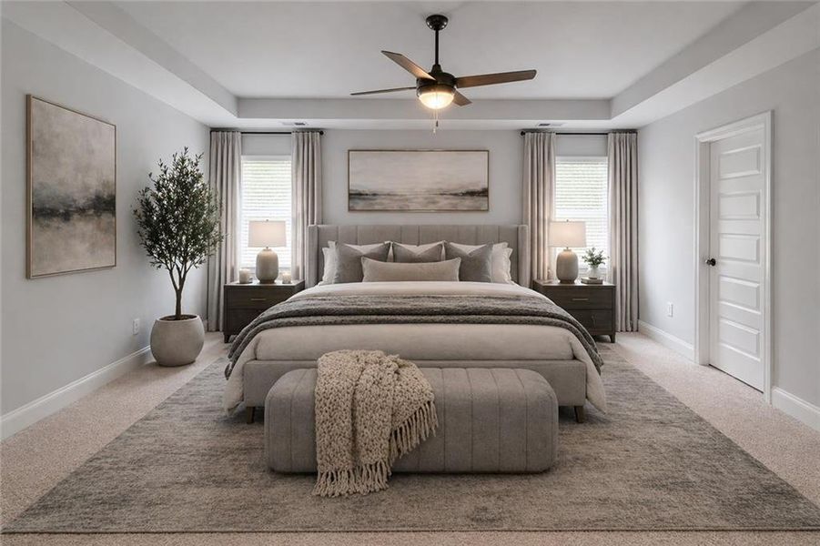 Furnished interior view inside a new home in , Bonaire (Image 14).