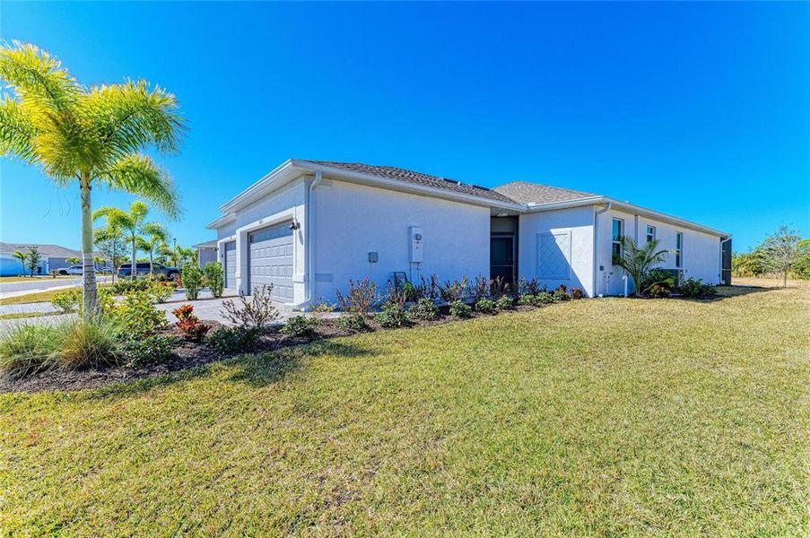 Exterior details and patio area of a home in , Englewood (Image 3). Exterior details and patio area of a home in , Englewood (Image 3).