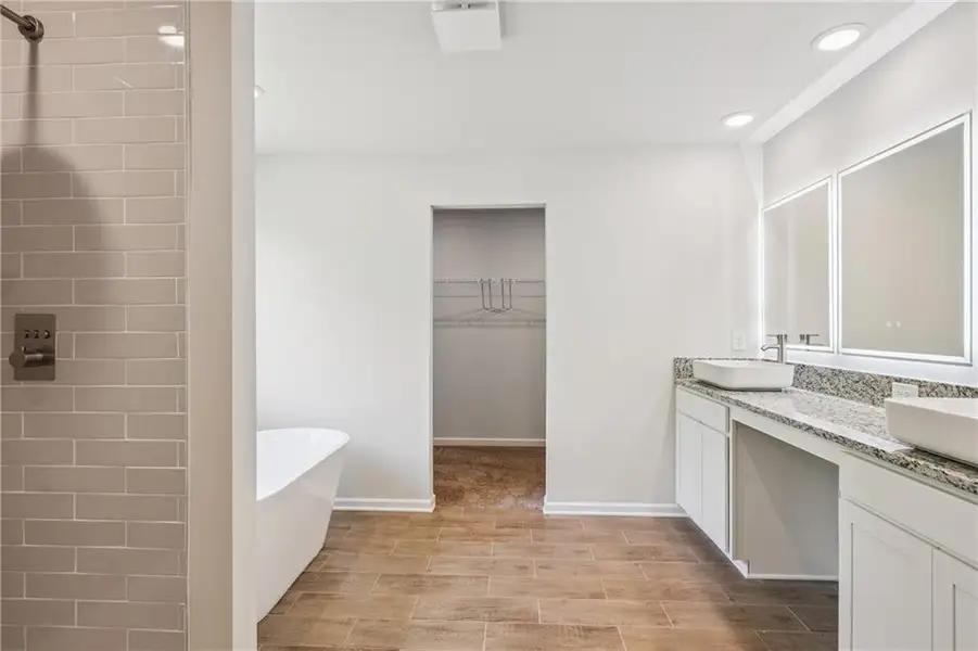 Furnished interior view inside a new home in River Walk Farm, Covington (Image 9). Furnished interior view inside a new home in River Walk Farm, Covington (Image 9).