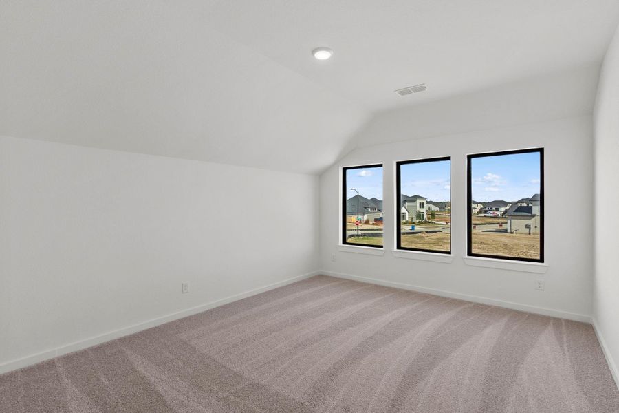 Spacious, unfurnished interior of a new home in Bridgeland 45', 50', 70', Cypress (Image 30).
