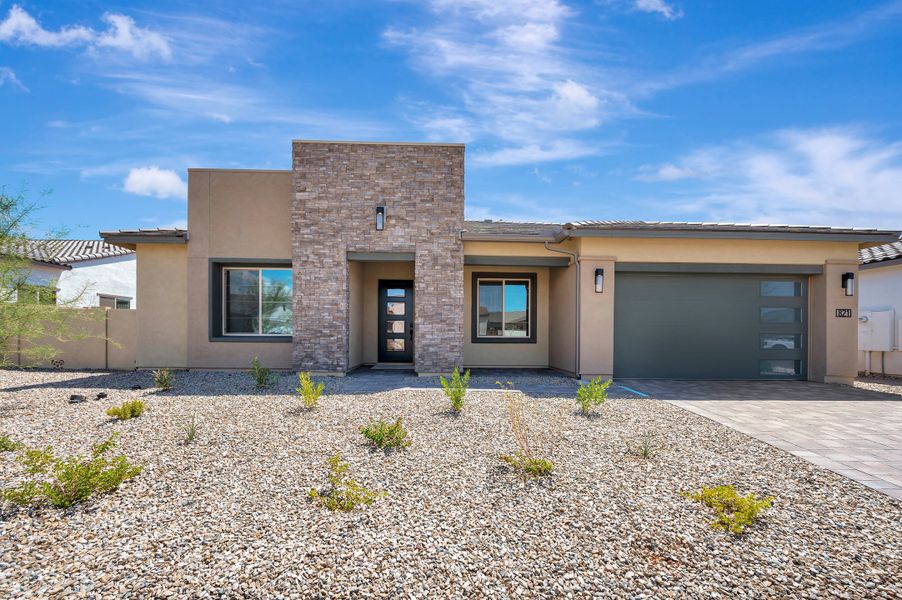 Exterior details and patio area of a home in Blossom Rock, Apache Junction (Image 3). Exterior details and patio area of a home in Blossom Rock, Apache Junction (Image 3).