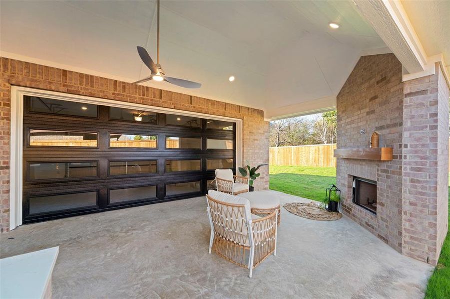 Exterior details and patio area of a home in , Glenn Heights (Image 28). Exterior details and patio area of a home in , Glenn Heights (Image 28).