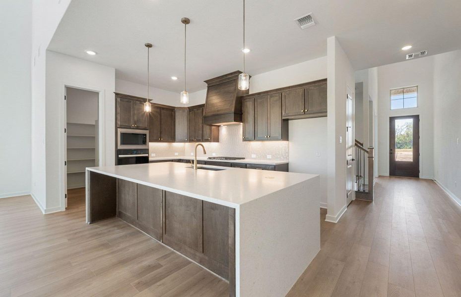 Furnished interior view inside a new home in Kuempel Estates, Pflugerville (Image 9). Furnished interior view inside a new home in Kuempel Estates, Pflugerville (Image 9).