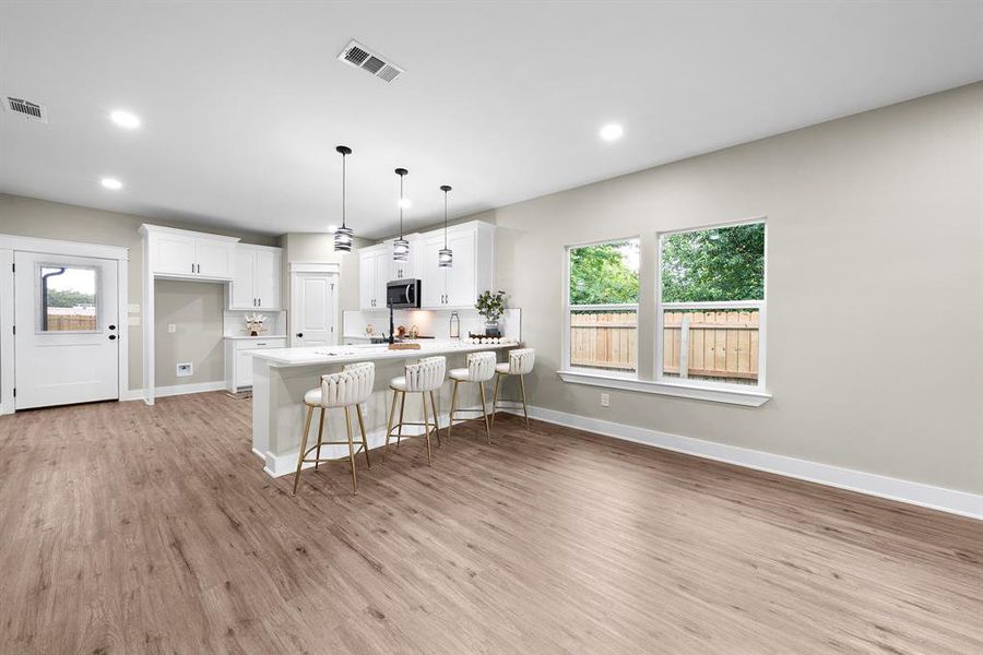 Furnished interior view inside a new home in , Sulphur Springs (Image 8). Furnished interior view inside a new home in , Sulphur Springs (Image 8).