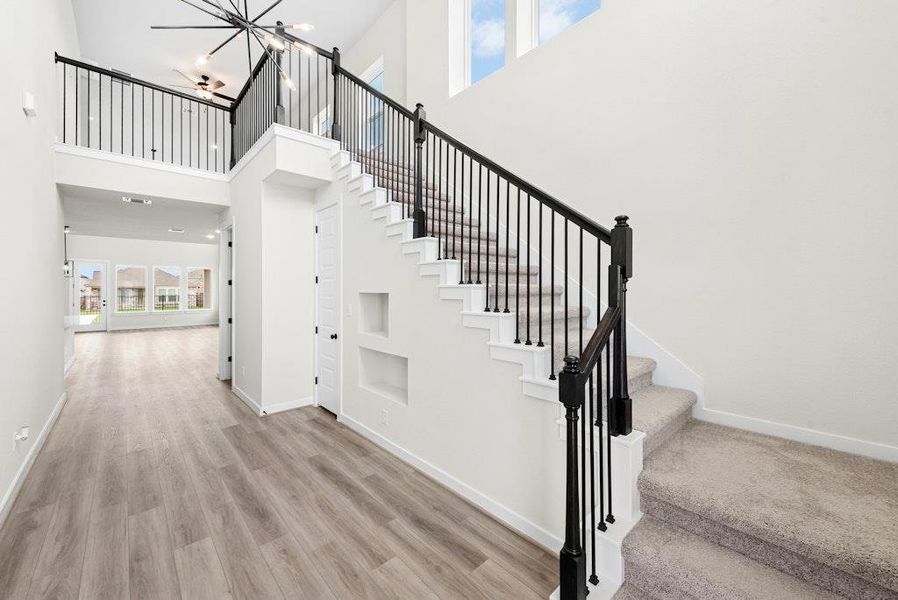 Spacious, unfurnished interior of a new home in University Heights, Round Rock (Image 21). Spacious, unfurnished interior of a new home in University Heights, Round Rock (Image 21).