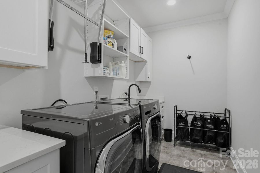 Furnished interior view inside a new home in , Charlotte (Image 16).