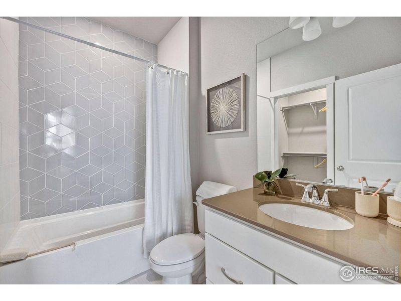 Furnished interior view inside a new home in Northfield at Old Town - Vista Collection, Fort Collins (Image 7).