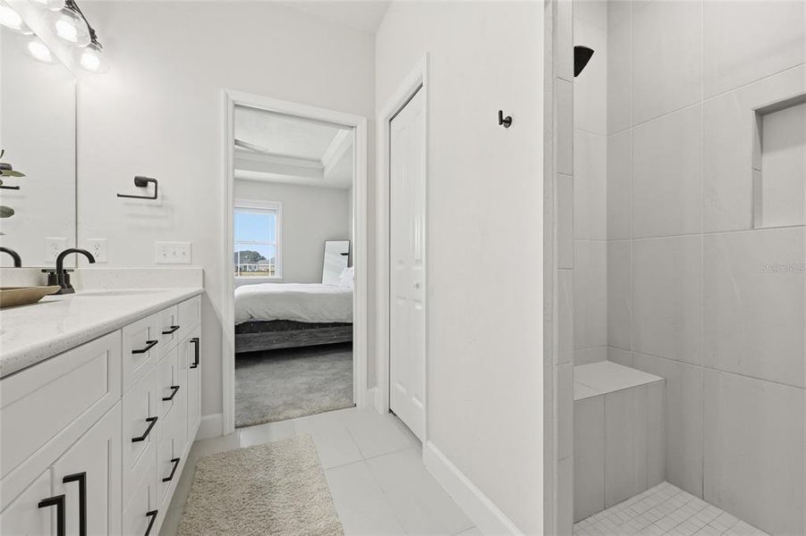 Furnished interior view inside a new home in , Newberry (Image 26).