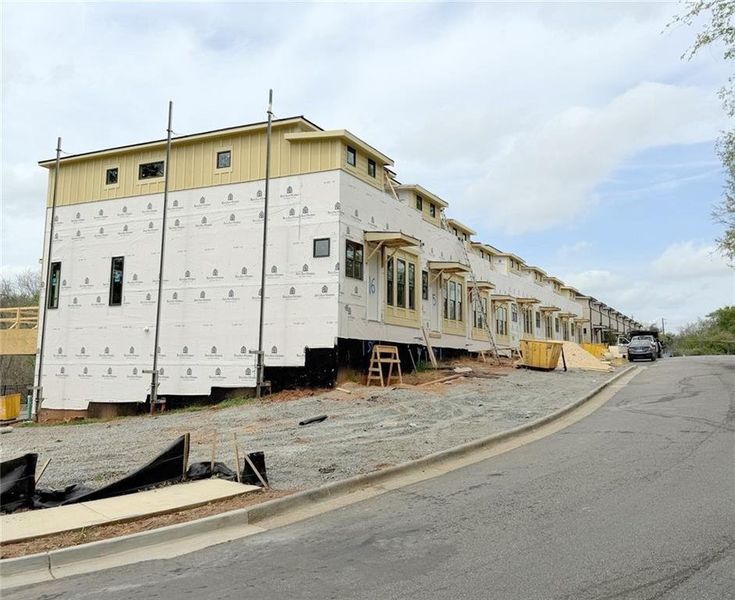 In-progress construction of a new home in , Marietta, GA (Image 13).