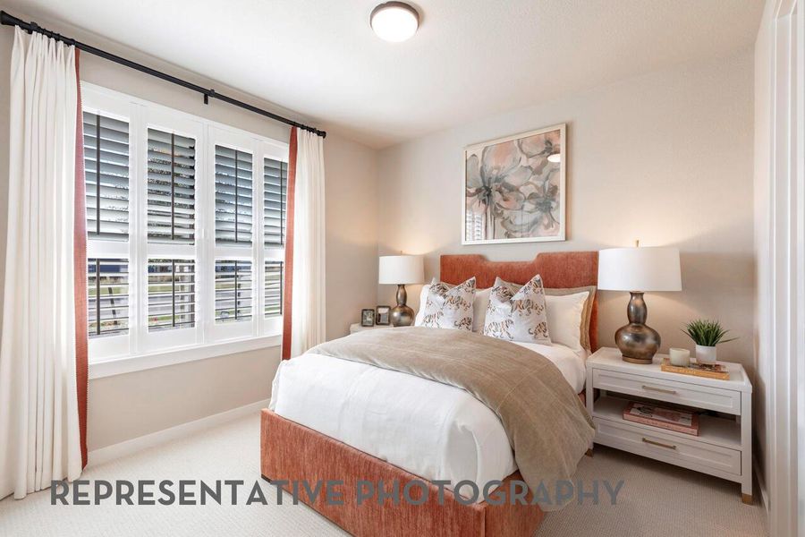 Furnished interior view inside a new home in Easton Park, Austin (Image 21).