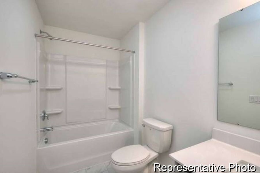 Furnished interior view inside a new home in Reedy Fork Middleton, Greensboro (Image 13).