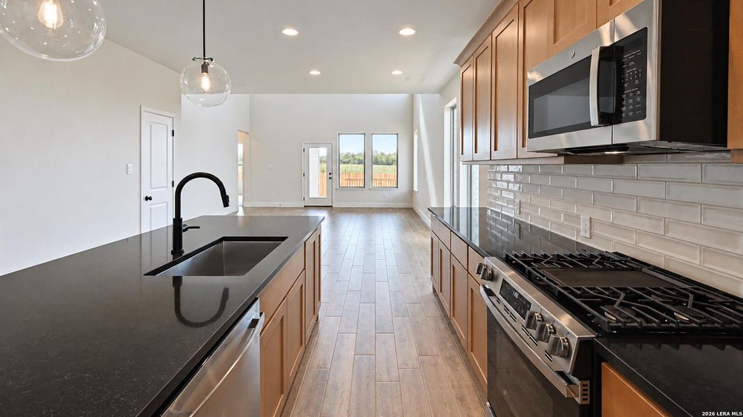 Furnished interior view inside a new home in Legacy at Lake Dunlap, New Braunfels (Image 11).
