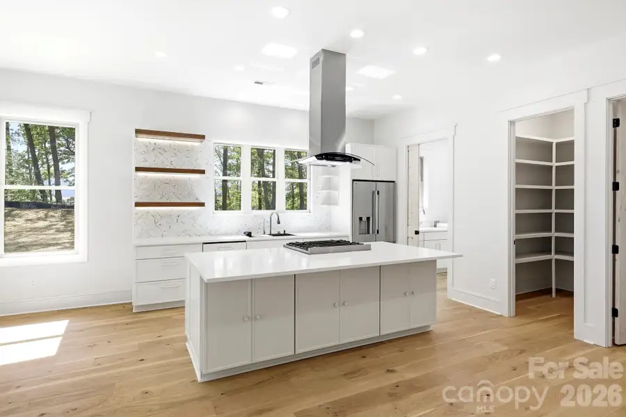 Furnished interior view inside a new home in , Lake Lure (Image 5).