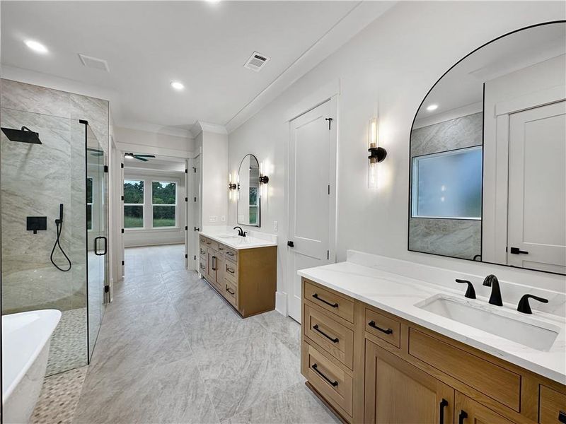 Furnished interior view inside a new home in , Jefferson (Image 49).