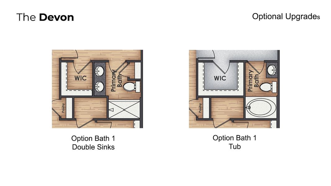 2D floor plan layout for the Devon by D.R. Horton in Eagle Creek, Bolivia, NC (Image 4).