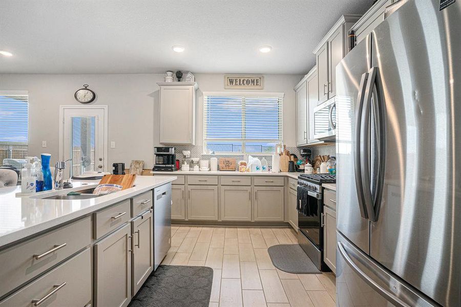 Furnished interior view inside a new home in , Godley (Image 4). Furnished interior view inside a new home in , Godley (Image 4).