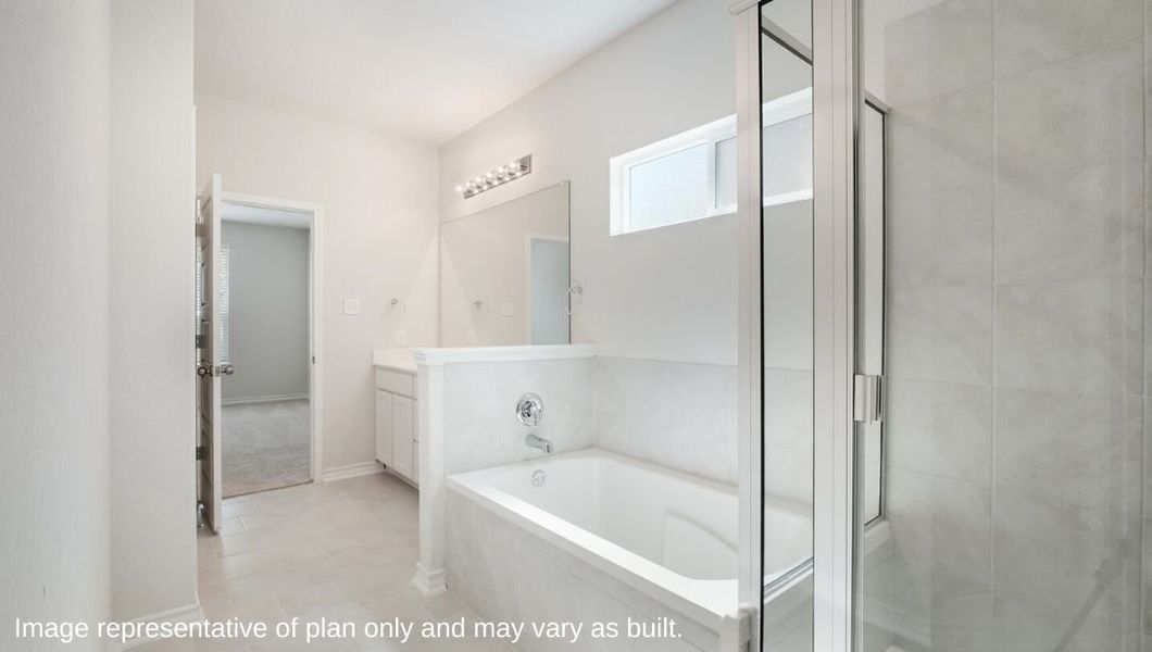 Representative furnished interior of a home built from the The Caspian by D.R. Horton in The Birch at Spencer Ranch, Boerne (Image 7).