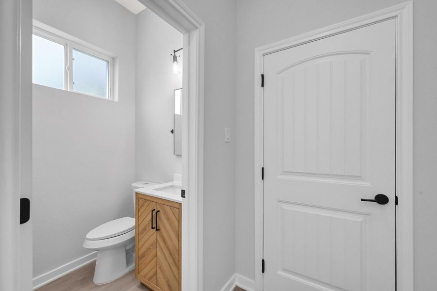 Furnished interior view inside a new home in , Willis (Image 8).