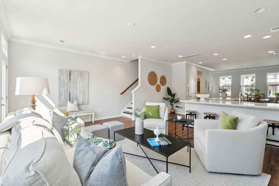 Furnished interior view inside a new home in Nexton, Summerville (Image 15).