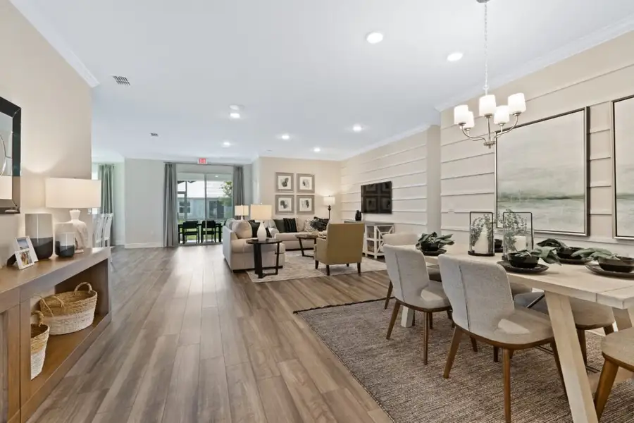 Furnished interior view inside a new home in Lehigh Acres, Lehigh Acres (Image 4).