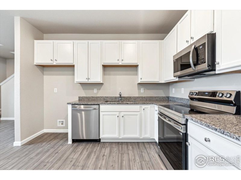 Furnished interior view inside a new home in Pintail Commons at Johnstown Village, Johnstown (Image 7).
