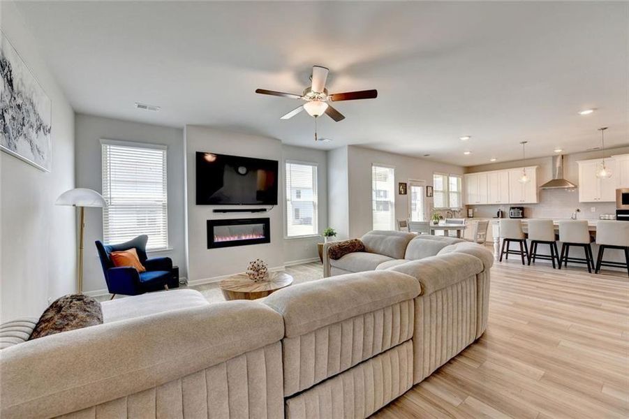 Furnished interior view inside a new home in Adagio, Dacula (Image 47).