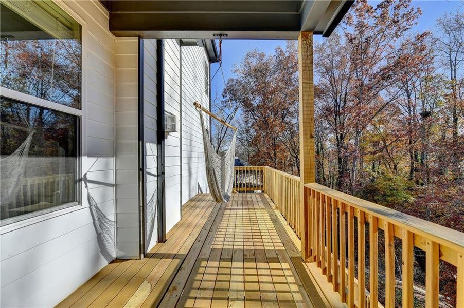 Exterior details and patio area of a home in , Buford (Image 3).