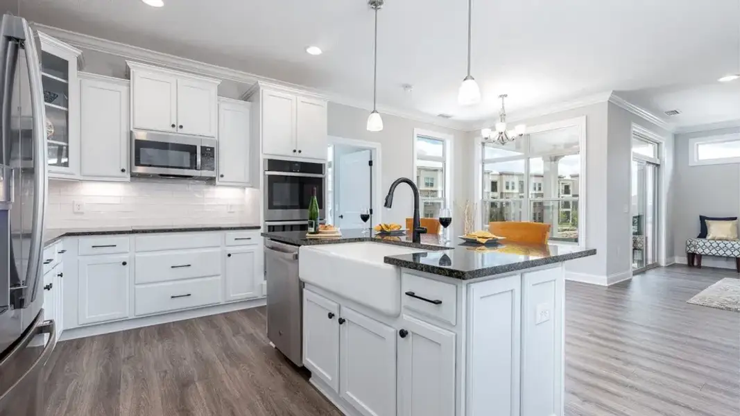 Representative furnished interior of a home built from the Capri by Eastman Homes in The Courtyards at Lupton Village, Fort Lupton (Image 9).
