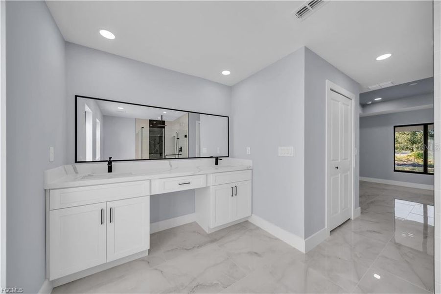 Furnished interior view inside a new home in , Lehigh Acres (Image 17).