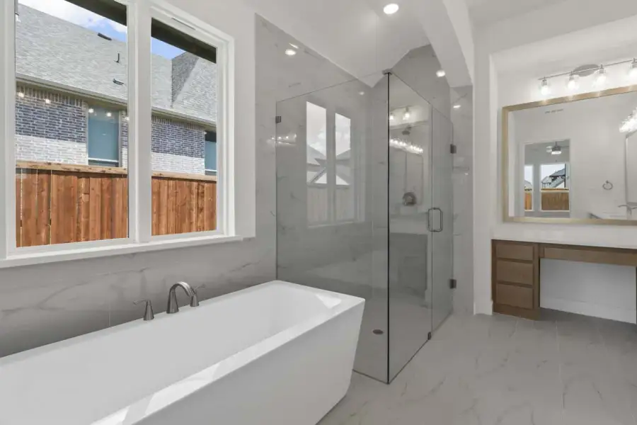 Representative Primary Bathroom - some options shown Representative Primary Bathroom - some options shown