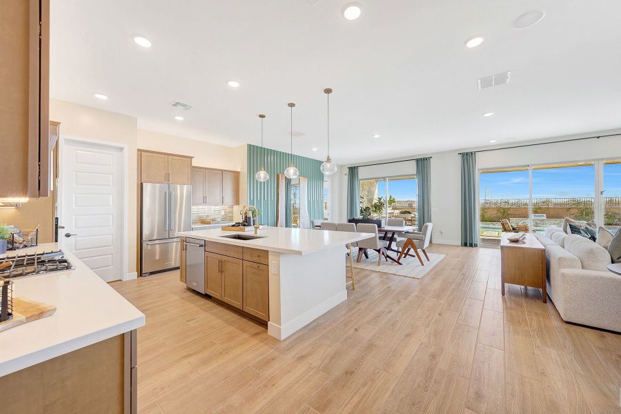 Representative furnished interior of a home built from the Garnet by Mattamy Homes in Tierra Vistoso, Surprise (Image 26).