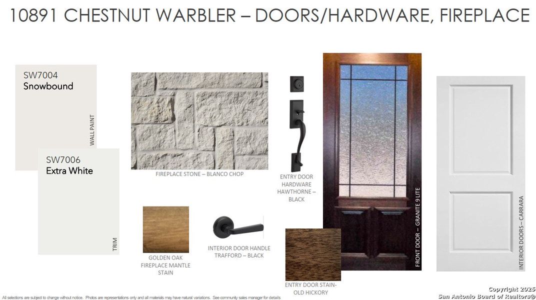 Sample of building materials used in homes in Waldsanger, New Braunfels (Image 9).