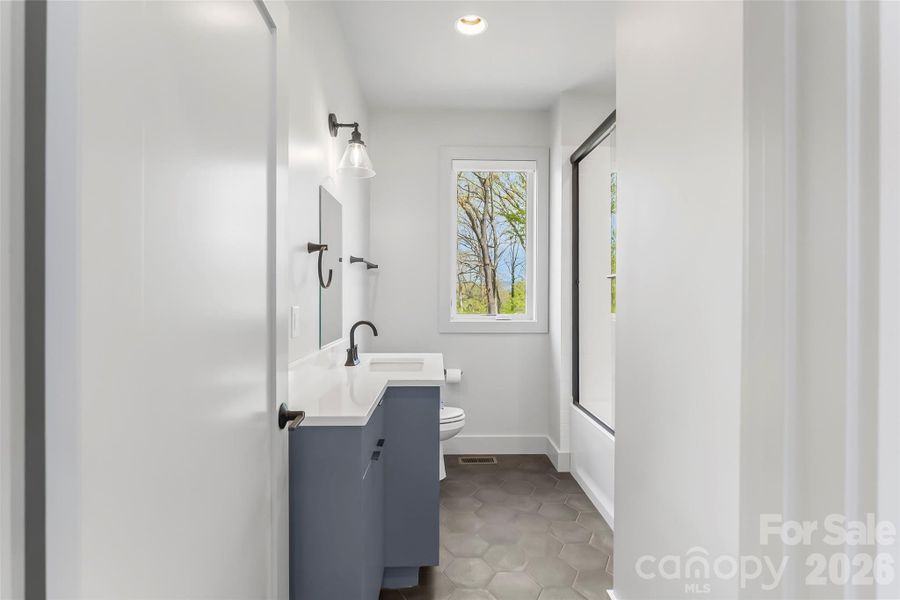 Furnished interior view inside a new home in , Asheville (Image 13).
