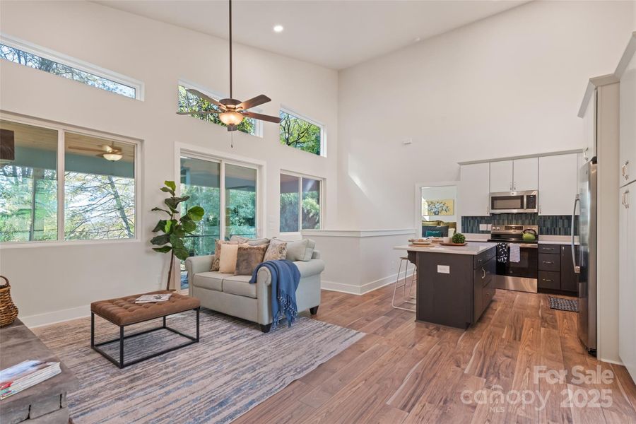 Furnished interior view inside a new home in , Sylva (Image 6).