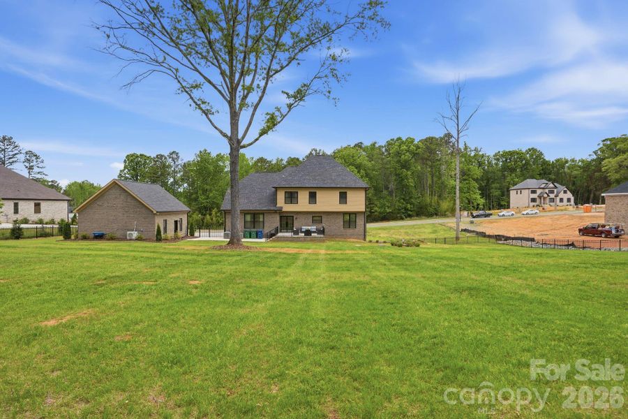 Exterior details and patio area of a home in , Charlotte (Image 22).