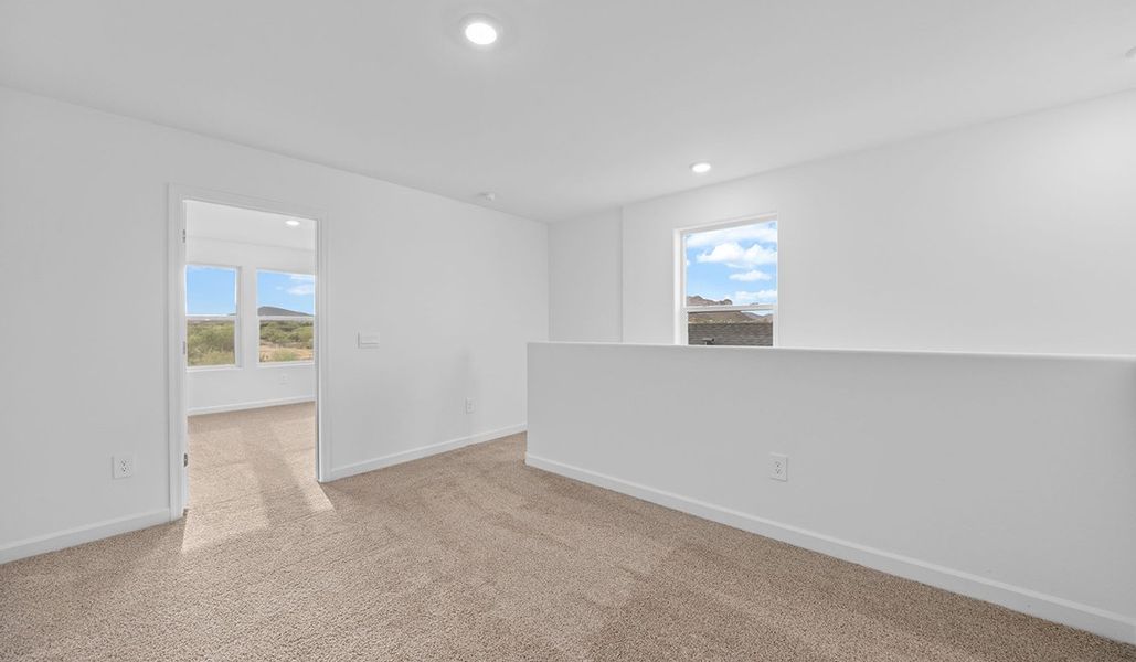 Representative unfurnished interior of a home built from the Elm - C30E by D.R. Horton in Redford Estates, Tucson (Image 30).