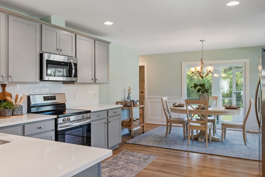 Representative furnished interior of a home built from the Salt Marsh by Bill Clark Homes in Osprey Landing, Southport (Image 15).