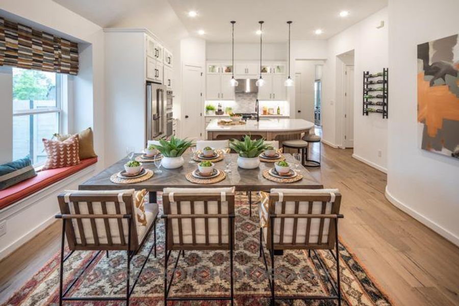 Furnished interior view inside a new home in Evergreen, Conroe (Image 15).