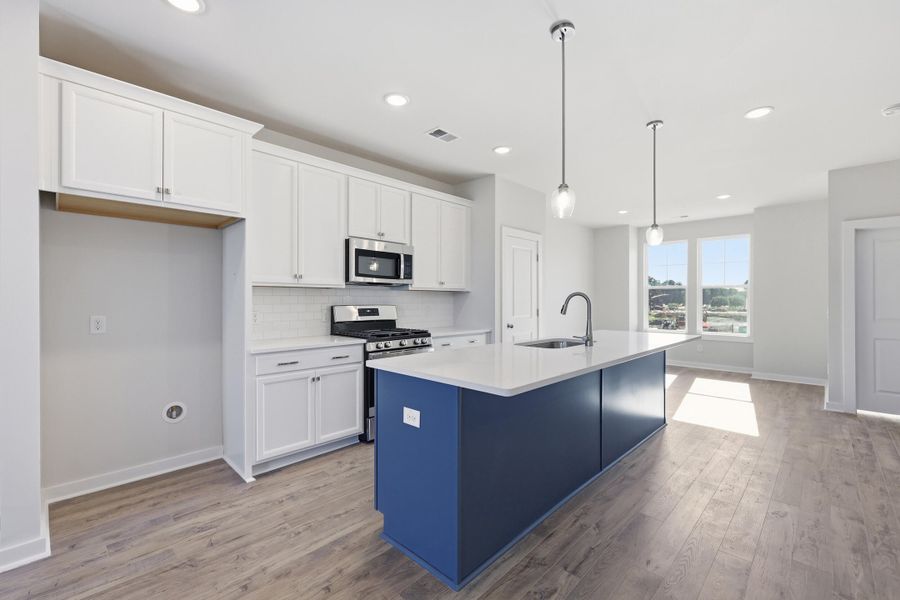 Furnished interior view inside a new home in , Summerville (Image 6).