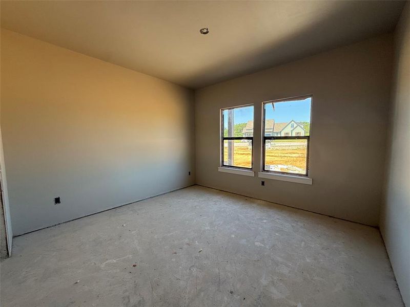 In-progress construction of a new home in Freeman Ranch, Weatherford, TX (Image 7).