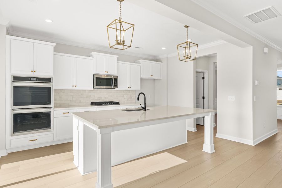 Furnished interior view inside a new home in Foxhall Landing, Easley (Image 10).