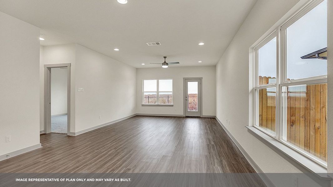Spacious, unfurnished interior of a new home in Frontier, Mustang Ridge (Image 17). Spacious, unfurnished interior of a new home in Frontier, Mustang Ridge (Image 17).