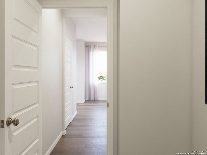 Spacious, unfurnished interior of a new home in Abbott Place, St. Hedwig (Image 20).