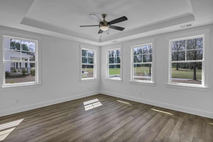 Spacious, unfurnished interior of a new home in Clubside Reserve at Summerlake, Lexington (Image 40).
