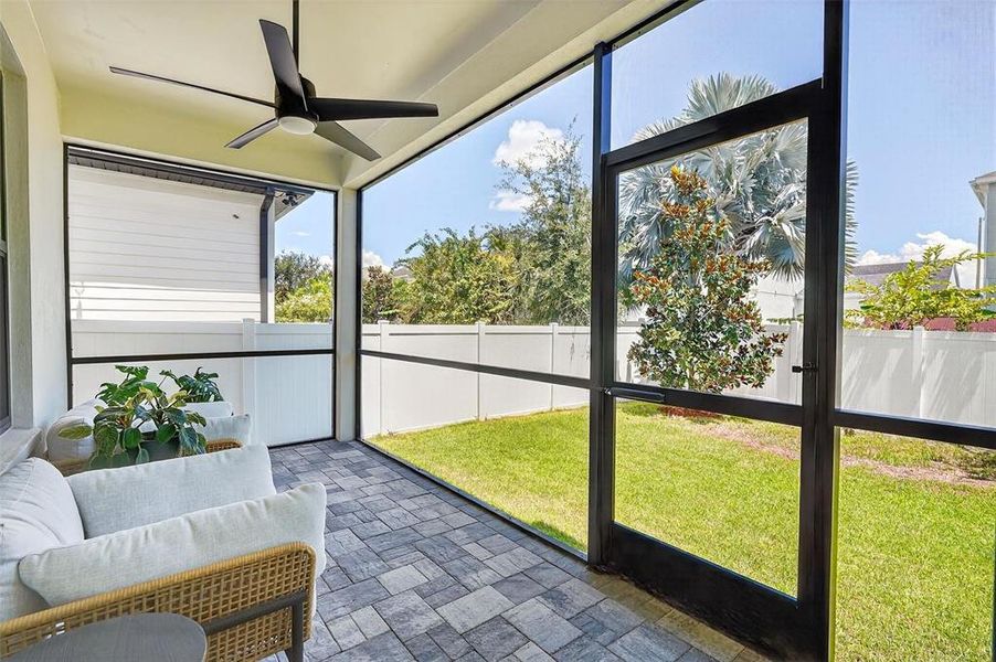 Furnished interior view inside a new home in , Tampa (Image 56).